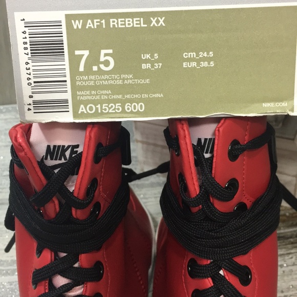 NIKE WMNS AF1 REBEL XX gym red/arctic pink - Picture 8 of 8